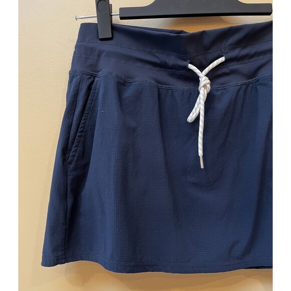 Vuori Seabreeze Skirt Lined Skort Women's Navy Blue Size Small S Tennis Golf Run - Picture 3 of 13